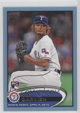 2012 Topps Update Series - [Base] - Wal-Mart Blue #US168 - Rookie Debut - Yu Darvish