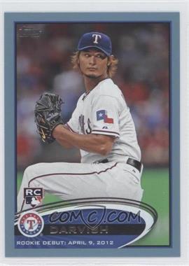 2012 Topps Update Series - [Base] - Wal-Mart Blue #US168 - Rookie Debut - Yu Darvish