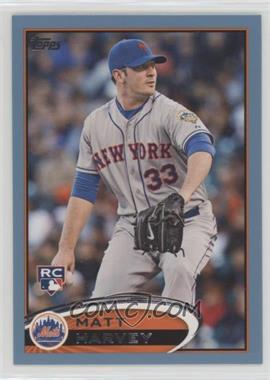 2012 Topps Update Series - [Base] - Wal-Mart Blue #US23 - Matt Harvey