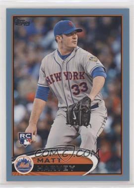 2012 Topps Update Series - [Base] - Wal-Mart Blue #US23 - Matt Harvey