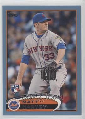 2012 Topps Update Series - [Base] - Wal-Mart Blue #US23 - Matt Harvey