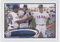 All-Star - Josh Hamilton (Horizontal w/ Alll-Star Teammates)