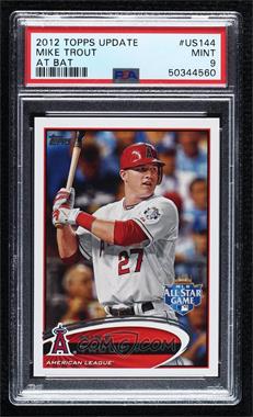 2012 Topps Update Series - [Base] #US144.1 - All-Star - Mike Trout (Base) [PSA 9 MINT]