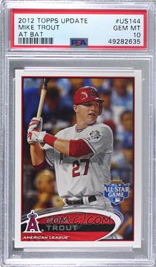 2012 Topps Update Series - [Base] #US144.1 - All-Star - Mike Trout (Base) [PSA 10 GEM MT]