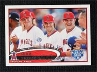 SP - All-Star - Mike Trout (Horizontal with Angels Teammates)