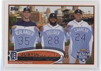 All-Star - Justin Verlander (With Prince Fielder, Miguel Cabrera SP)