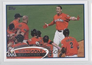 2012 Topps Update Series - [Base] #US154 - Giancarlo Stanton