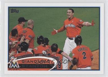 2012 Topps Update Series - [Base] #US154 - Giancarlo Stanton