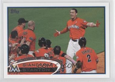 2012 Topps Update Series - [Base] #US154 - Giancarlo Stanton