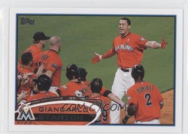 2012 Topps Update Series - [Base] #US154 - Giancarlo Stanton