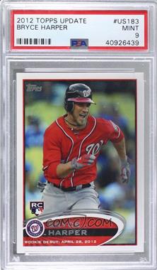 2012 Topps Update Series - [Base] #US183 - Rookie Debut - Bryce Harper [PSA 9 MINT]