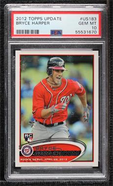 2012 Topps Update Series - [Base] #US183 - Rookie Debut - Bryce Harper [PSA 10 GEM MT]