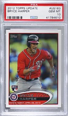 2012 Topps Update Series - [Base] #US183 - Rookie Debut - Bryce Harper [PSA 10 GEM MT]