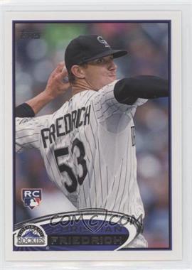 2012 Topps Update Series - [Base] #US20 - Christian Friedrich