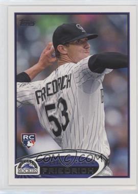 2012 Topps Update Series - [Base] #US20 - Christian Friedrich