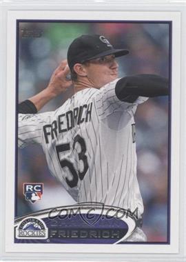 2012 Topps Update Series - [Base] #US20 - Christian Friedrich