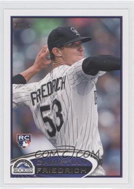 2012 Topps Update Series - [Base] #US20 - Christian Friedrich