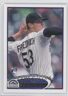 2012 Topps Update Series - [Base] #US20 - Christian Friedrich