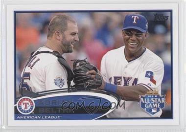 2012 Topps Update Series - [Base] #US220 - All-Star - Adrian Beltre (with Mike Napoli)