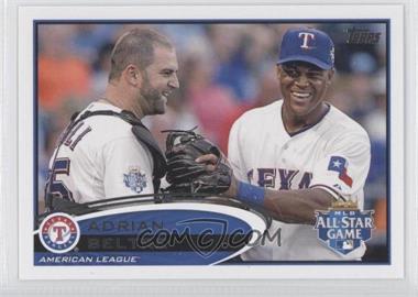 2012 Topps Update Series - [Base] #US220 - All-Star - Adrian Beltre (with Mike Napoli)