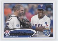 All-Star - Adrian Beltre (with Mike Napoli)