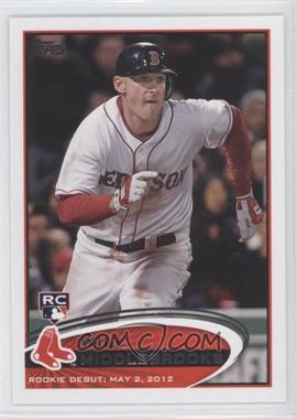 2012 Topps Update Series - [Base] #US265 - Rookie Debut - Will Middlebrooks
