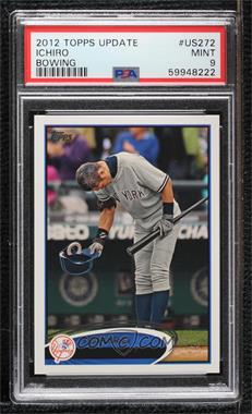 2012 Topps Update Series - [Base] #US272.2 - Ichiro Suzuki (Bowing) [PSA 9 MINT]