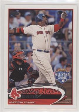 2012 Topps Update Series - [Base] #US292.1 - All-Star - David Ortiz (Batting)