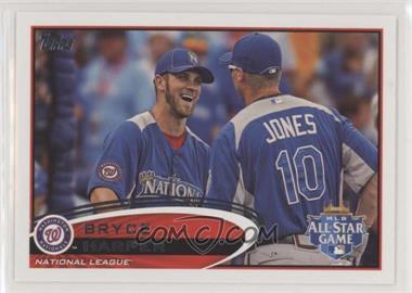 2012 Topps Update Series - [Base] #US299.3 - All-Star - Bryce Harper (With Chipper Jones)