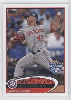 2012 Topps Update Series - [Base] #US326 - All-Star - Gio Gonzalez