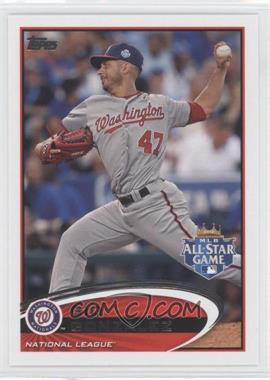 2012 Topps Update Series - [Base] #US326 - All-Star - Gio Gonzalez