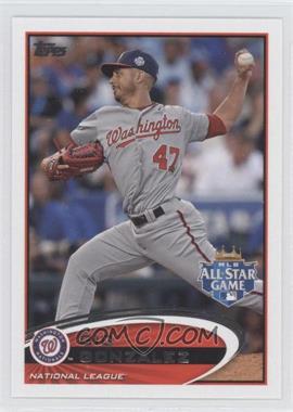 2012 Topps Update Series - [Base] #US326 - All-Star - Gio Gonzalez