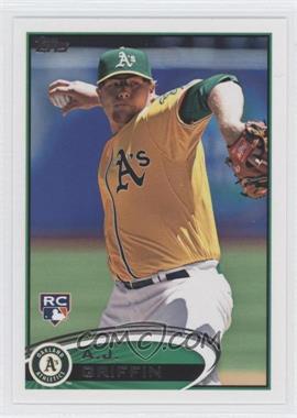 2012 Topps Update Series - [Base] #US34 - A.J. Griffin