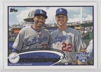 SP - All-Star - Clayton Kershaw (Pictured With Matt Kemp)