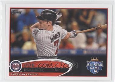 2012 Topps Update Series - [Base] #US7.1 - All-Star - Joe Mauer