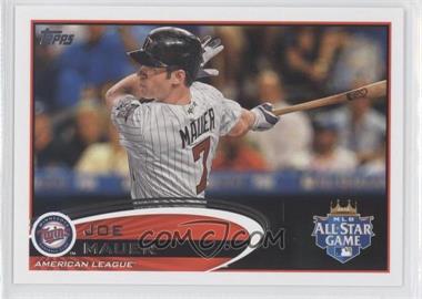 2012 Topps Update Series - [Base] #US7.1 - All-Star - Joe Mauer