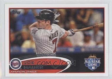 2012 Topps Update Series - [Base] #US7.1 - All-Star - Joe Mauer