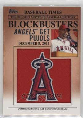 2012 Topps Update Series - Blockbusters Hat Logo Patch #BP-1 - Albert Pujols