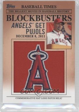 2012 Topps Update Series - Blockbusters Hat Logo Patch #BP-1 - Albert Pujols