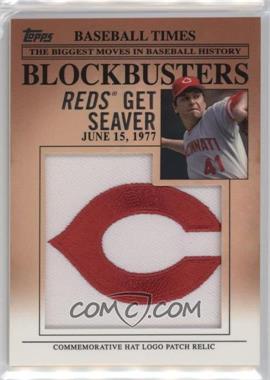 2012 Topps Update Series - Blockbusters Hat Logo Patch #BP-12 - Tom Seaver