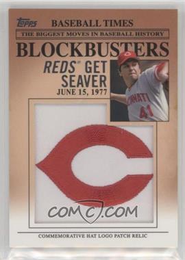 2012 Topps Update Series - Blockbusters Hat Logo Patch #BP-12 - Tom Seaver