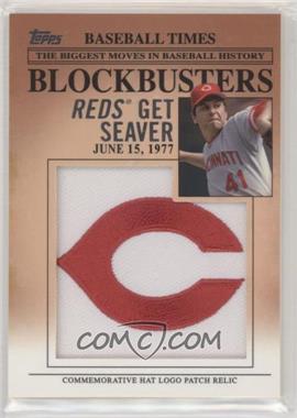 2012 Topps Update Series - Blockbusters Hat Logo Patch #BP-12 - Tom Seaver