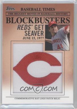 2012 Topps Update Series - Blockbusters Hat Logo Patch #BP-12 - Tom Seaver