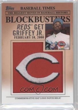 2012 Topps Update Series - Blockbusters Hat Logo Patch #BP-7 - Ken Griffey Jr.