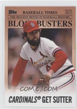 2012 Topps Update Series - Blockbusters #BB-26 - Bruce Sutter