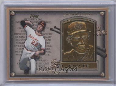 2012 Topps Update Series - Commemorative Hall of Fame Plaques #HOF-JP - Jim Palmer