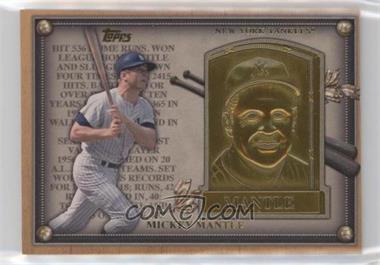 2012 Topps Update Series - Commemorative Hall of Fame Plaques #HOF-MM - Mickey Mantle