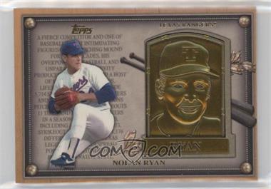 2012 Topps Update Series - Commemorative Hall of Fame Plaques #HOF-NR - Nolan Ryan