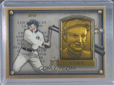 2012 Topps Update Series - Commemorative Hall of Fame Plaques #HOF-TC - Ty Cobb