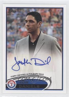 2012 Topps Update Series - General Manager Autographs #AGM-JD - Jon Daniels